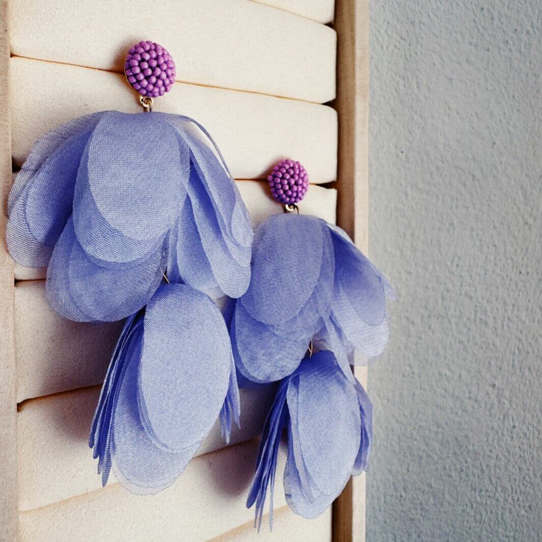 MenaMountain Ohrringe Blossom Lavender