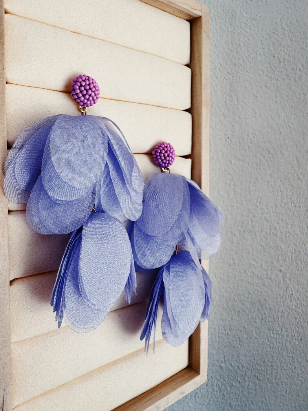 MenaMountain Ohrringe Blossom Lavender