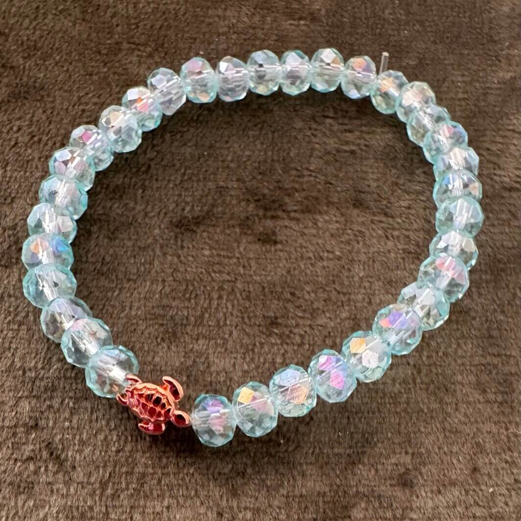 MenaMountain Armband rosafarben Aqua Sommer Schmuck