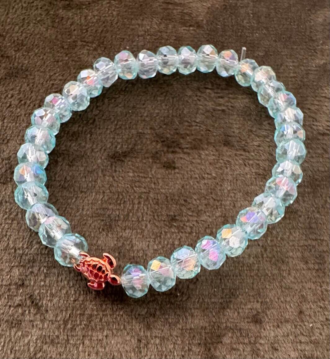 MenaMountain Armband rosafarben Aqua Sommer Schmuck