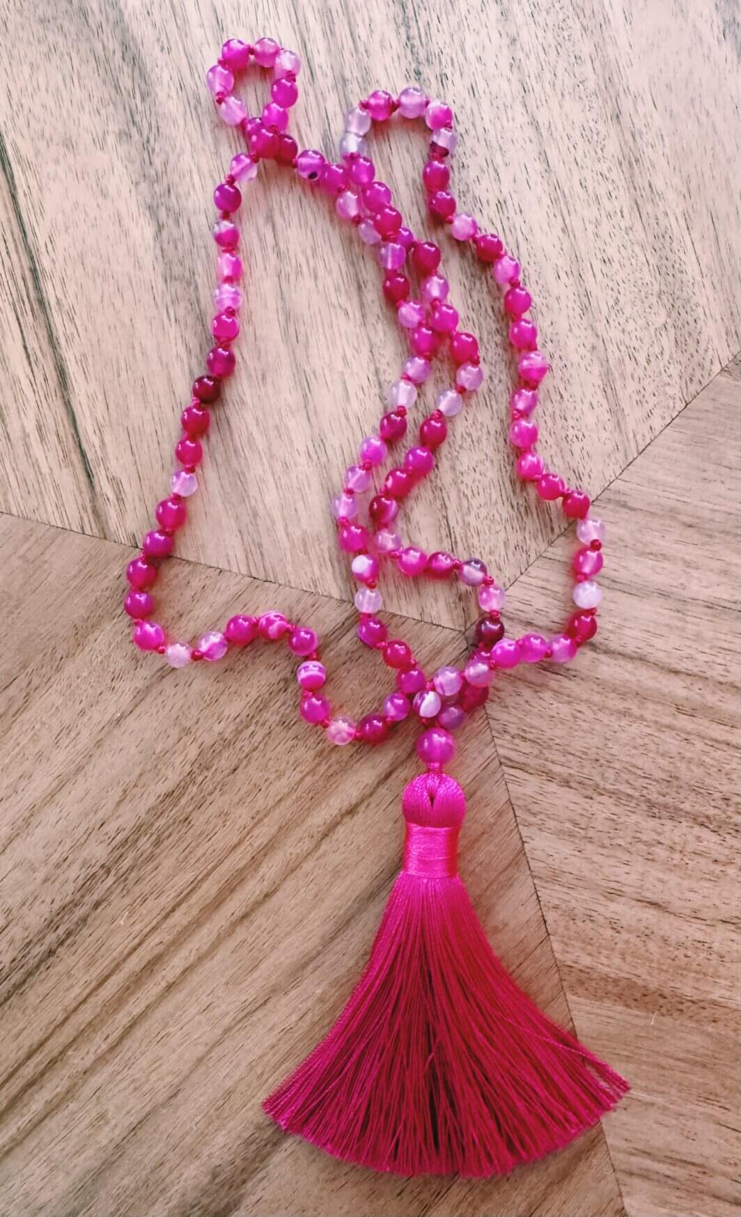 MenaMountain Halskette Mala Malastyle Tradition Tracht Hingucker Accessoires